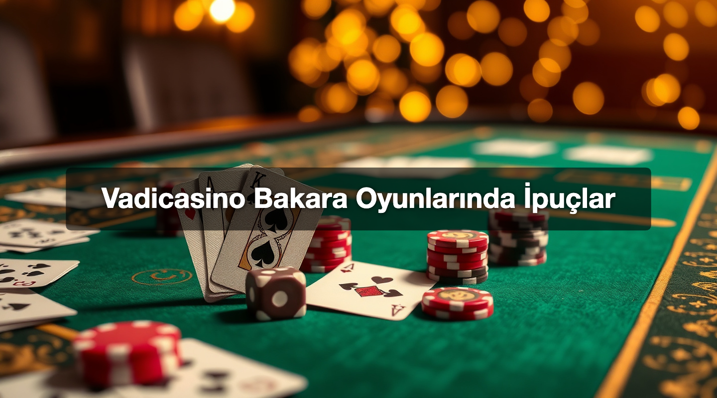 Vadicasino Bakara Oyunlarında İpuçlar